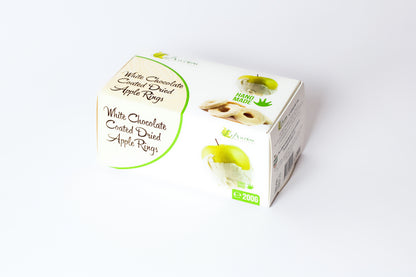 White Chocolate Coated Dried Apple 200g"Lefrucom"