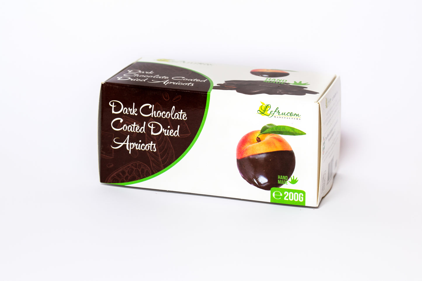 Dark Chocolate Coated Dried Apricots "Lefrucom"