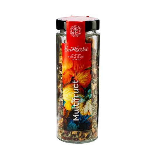 Multifruit Tea 70g glass jar Ecoplantea