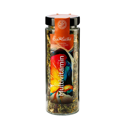 Multivitamin Tea 50g glass jar Ecoplantea