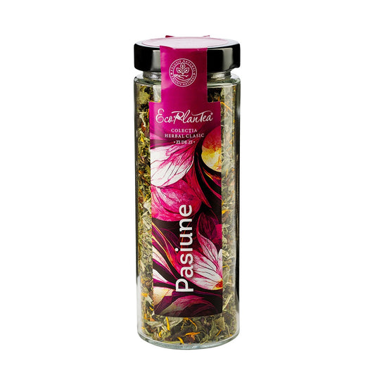 Passion Tea 50g glass jar Ecoplantea