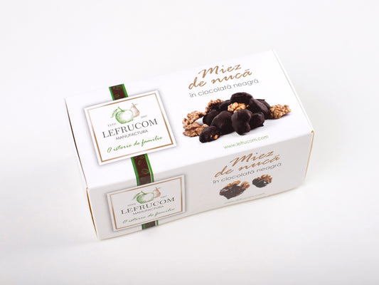 Dark Chocolate Coated Walnut Kernels 100g "Lefrucom"