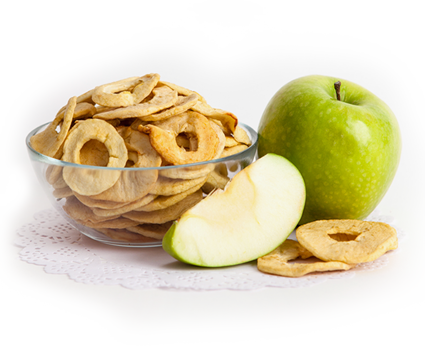 Dried Apples Sliced Without Peel