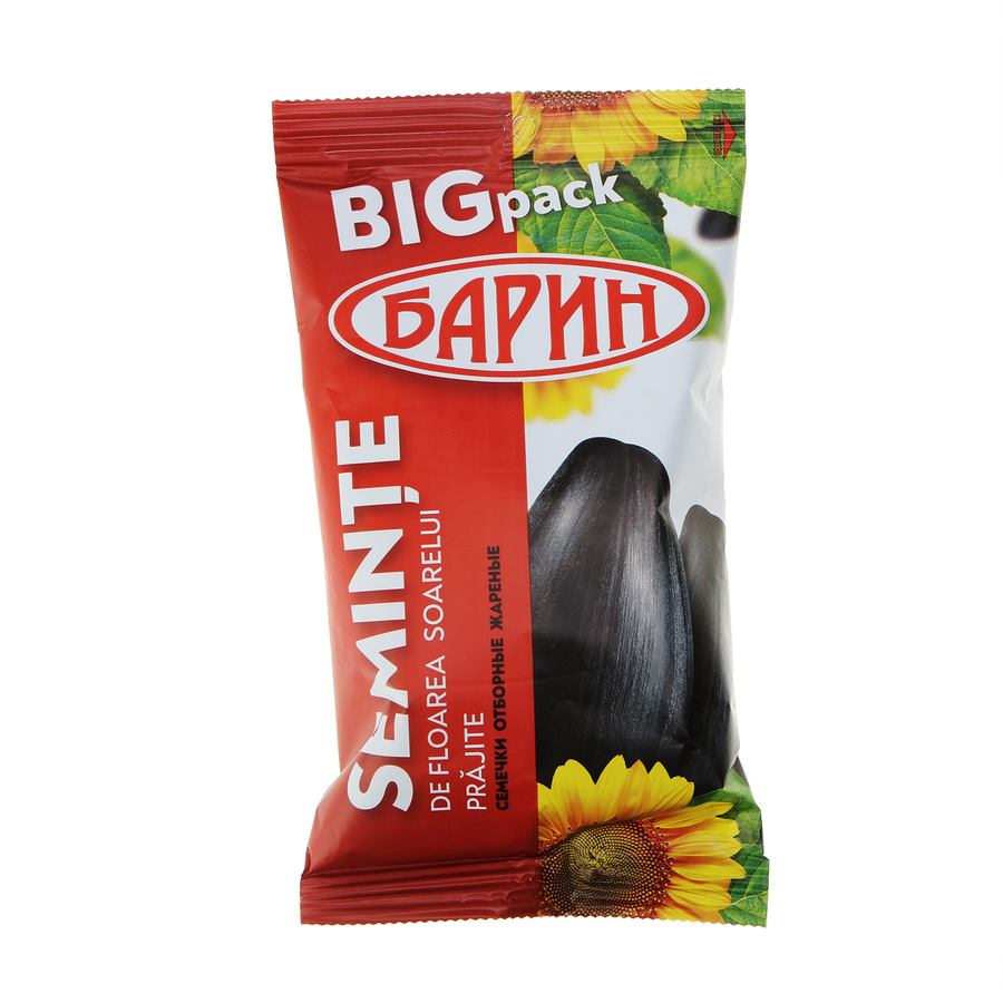 Roasted Black Sunflower Seeds “Барин” 200g